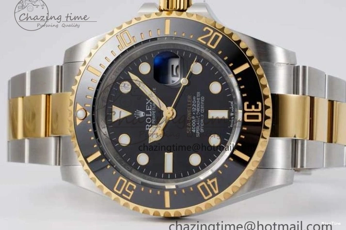 MiroTime 0202 Lightweight Sea-Dweller 126603 APF Best Edition Black Dial on SS YG Bracelet VR 2035